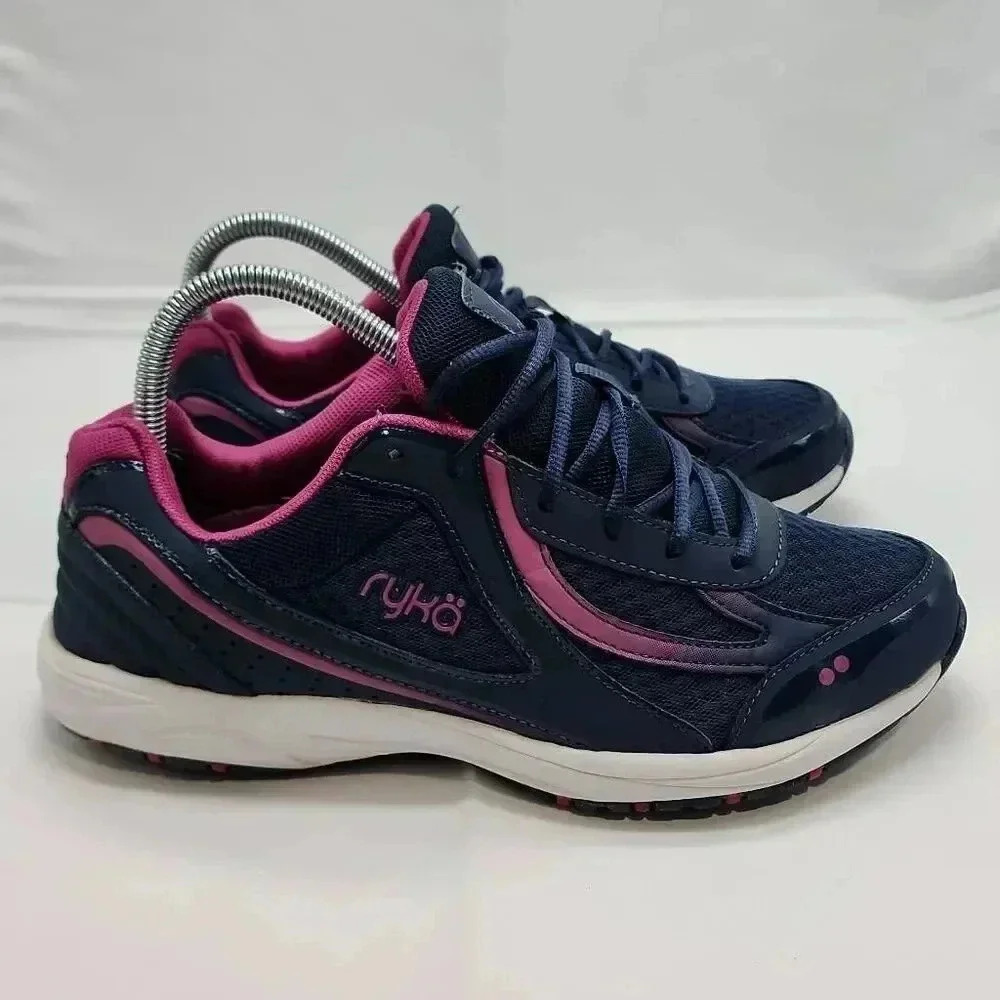 Ryka Dash 3 Renovate Women's Athletic Walking Sneaker Shoes Blue Purple Size 9